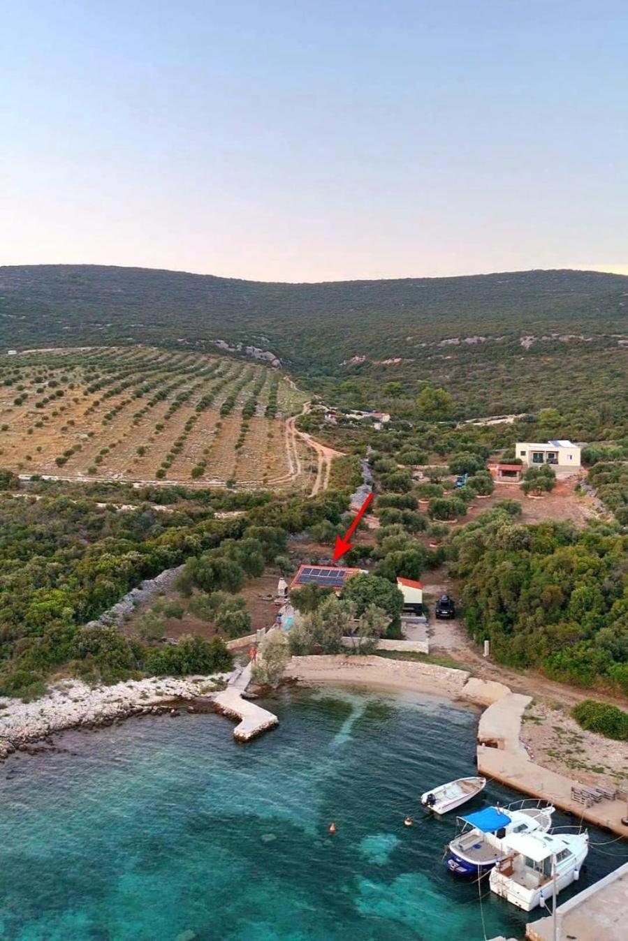 Secluded Fisherman'S Cottage Cove Zuborovica, Pasman - 321 Mrljane Eksteriør bilde